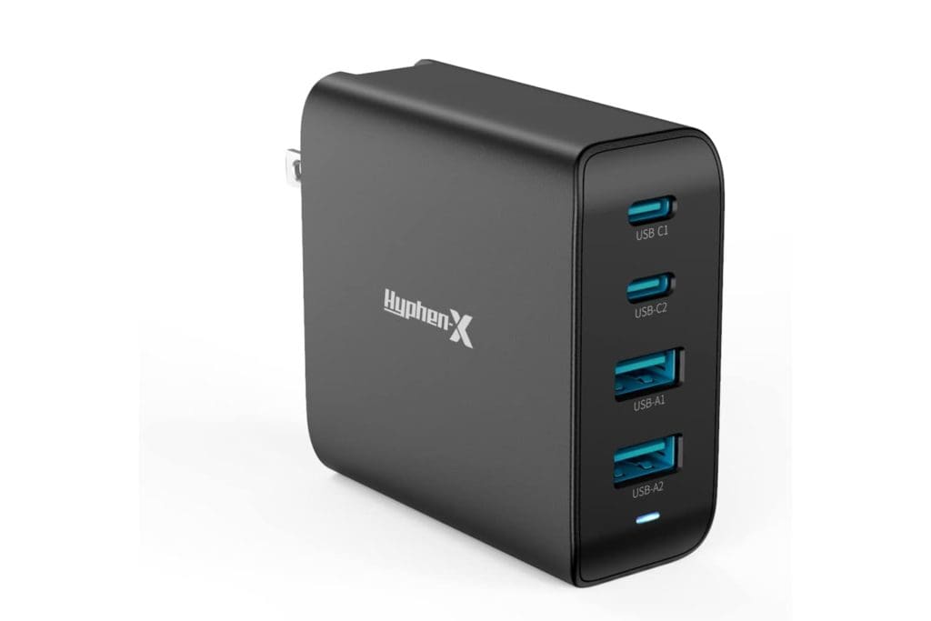 Best 100W USB C chargers Hyphen-X 100W GaN USB-C Charging Station