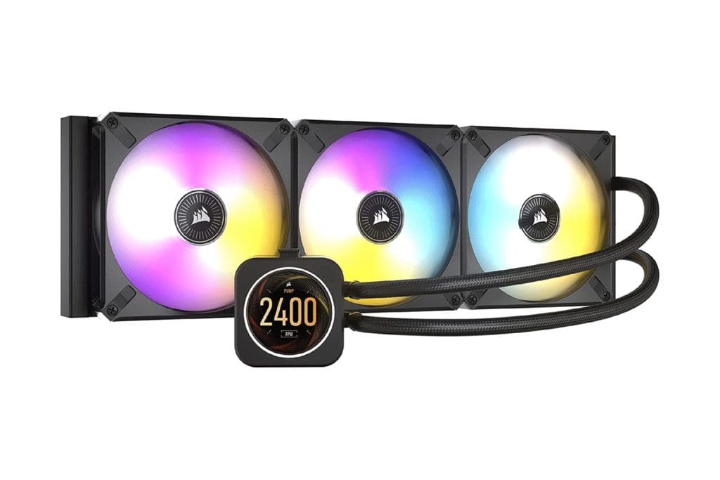 Best AIO Liquid Coolers CORSAIR iCUE H170i ELITE LCD