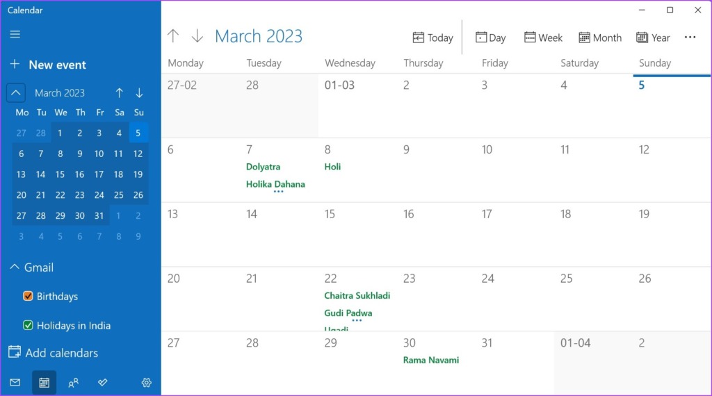 5 Best Free Calendar Apps for Windows 11 Guiding Tech
