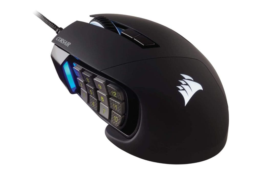 Best Mouse for Steam Deck Corsair Scimitar RGB Elite