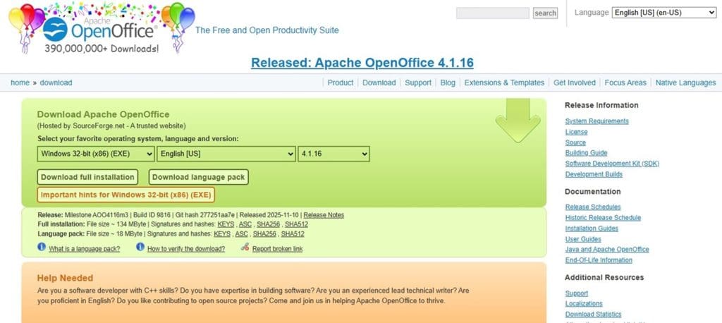 Best Open Source Microsoft Office Alternatives 3