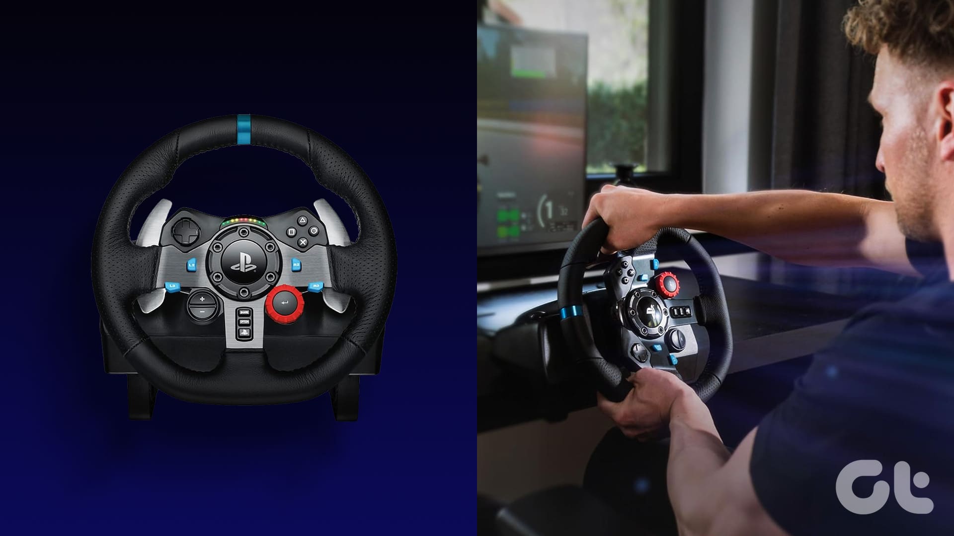 Thrustmaster T128 Racing Wheel for PlayStation 5, PlayStation 4 and PC -  video gaming - by owner - electronics media