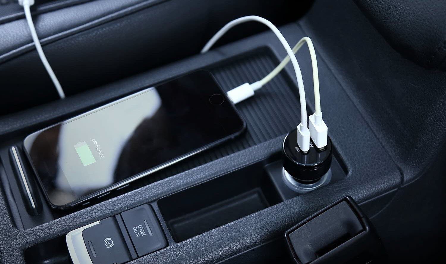 connected to car USB port