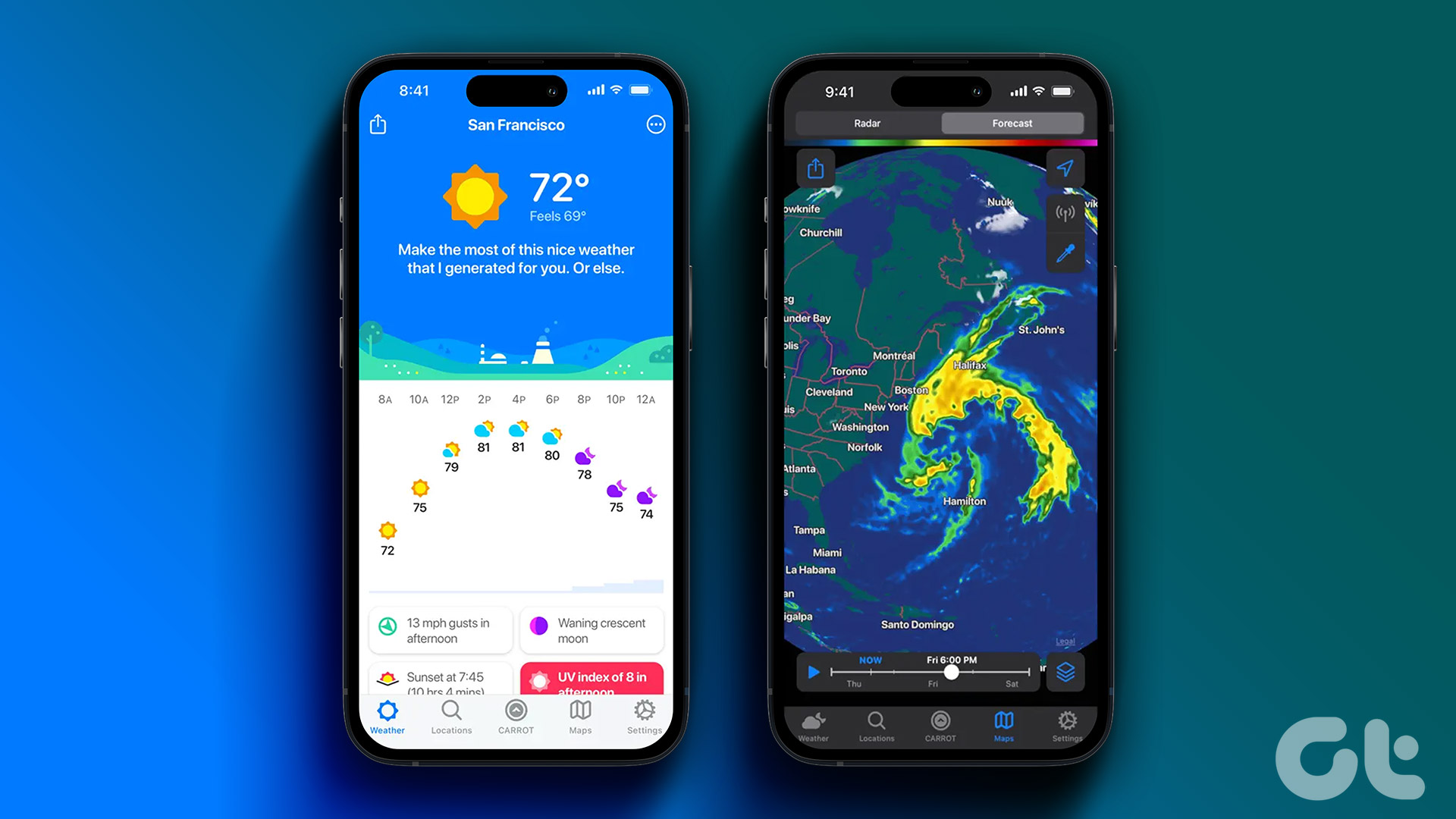 Best Weather Apps for iPhone and iPad