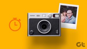 Best instant cameras with self timer
