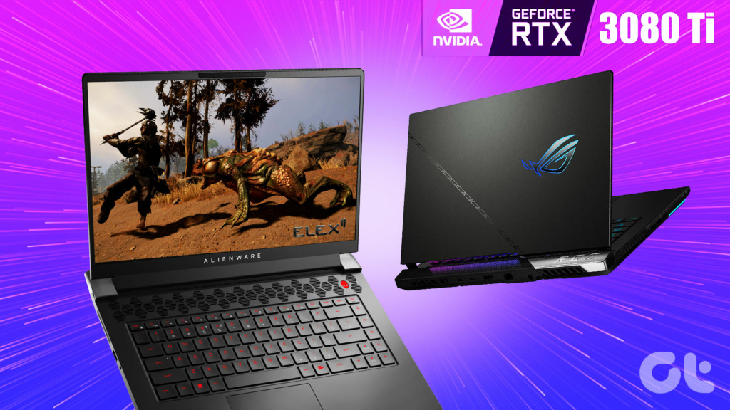 Gaming laptops with RTX 3080 