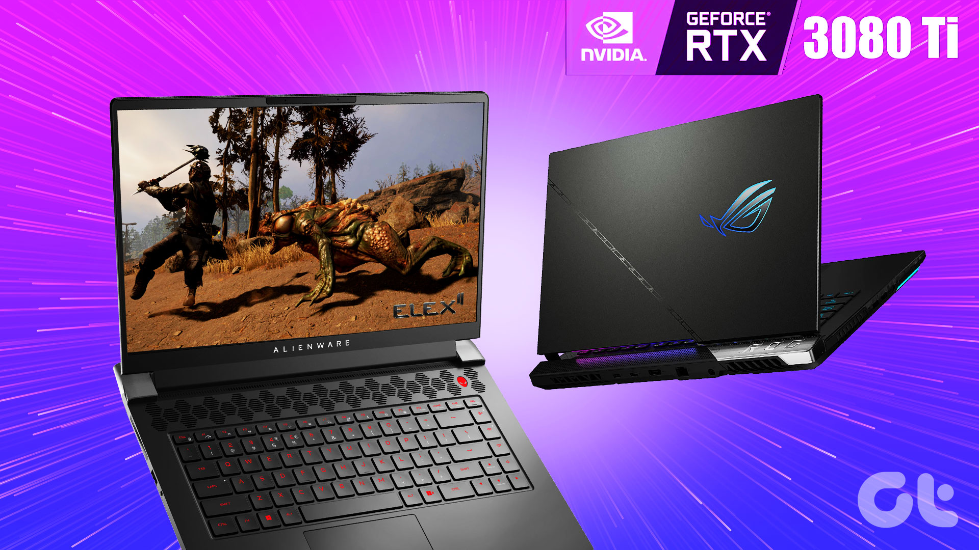 Gaming laptops with RTX 3080