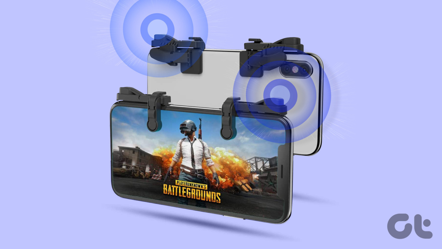 4 Pack Mobile Gaming Thumb Sleeves - Conductive Finger Covers For PUBG, COD, CODM