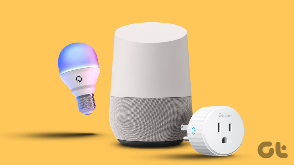 Smart devices for Google Home