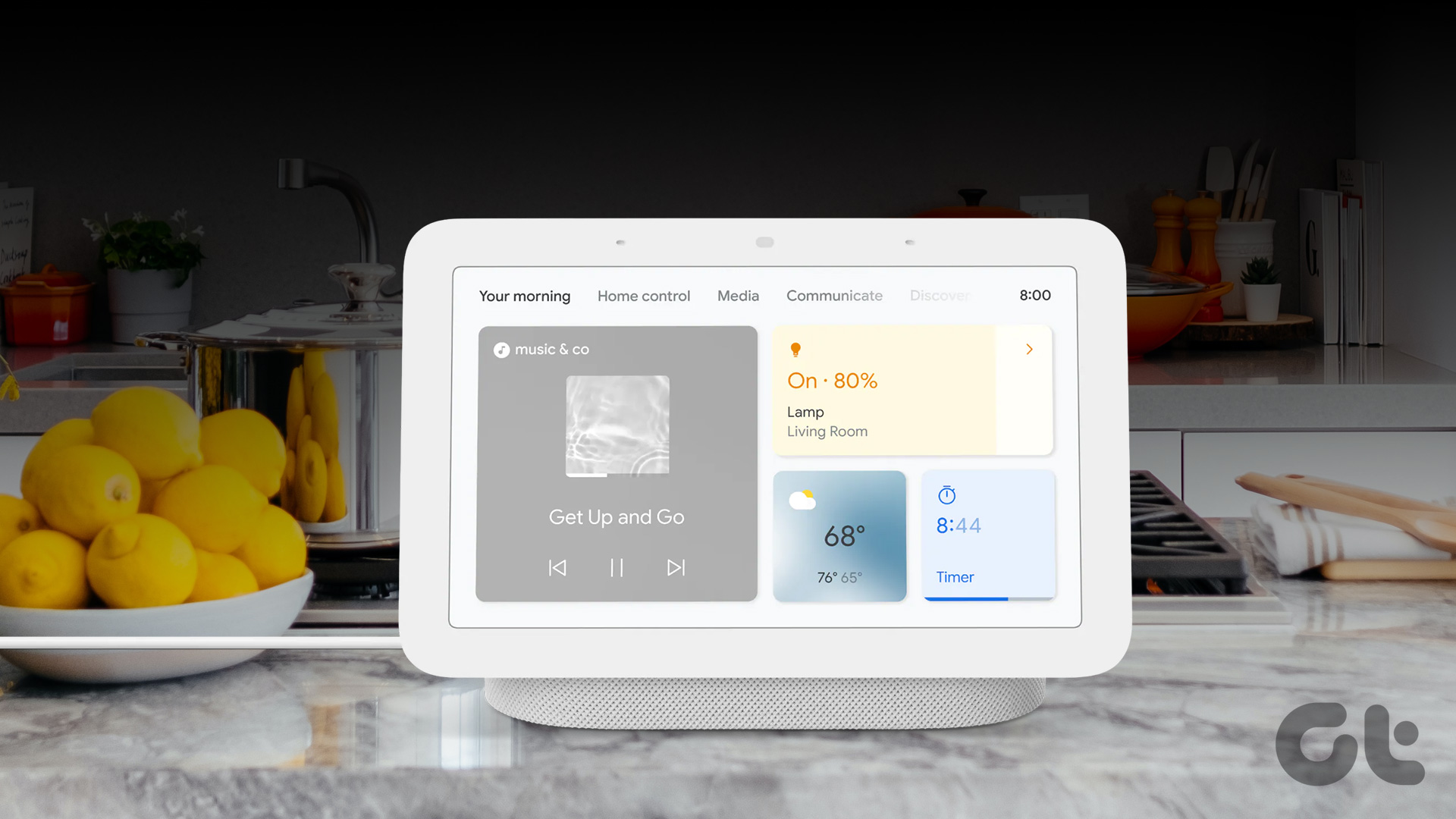 best smart displays for your kitchen