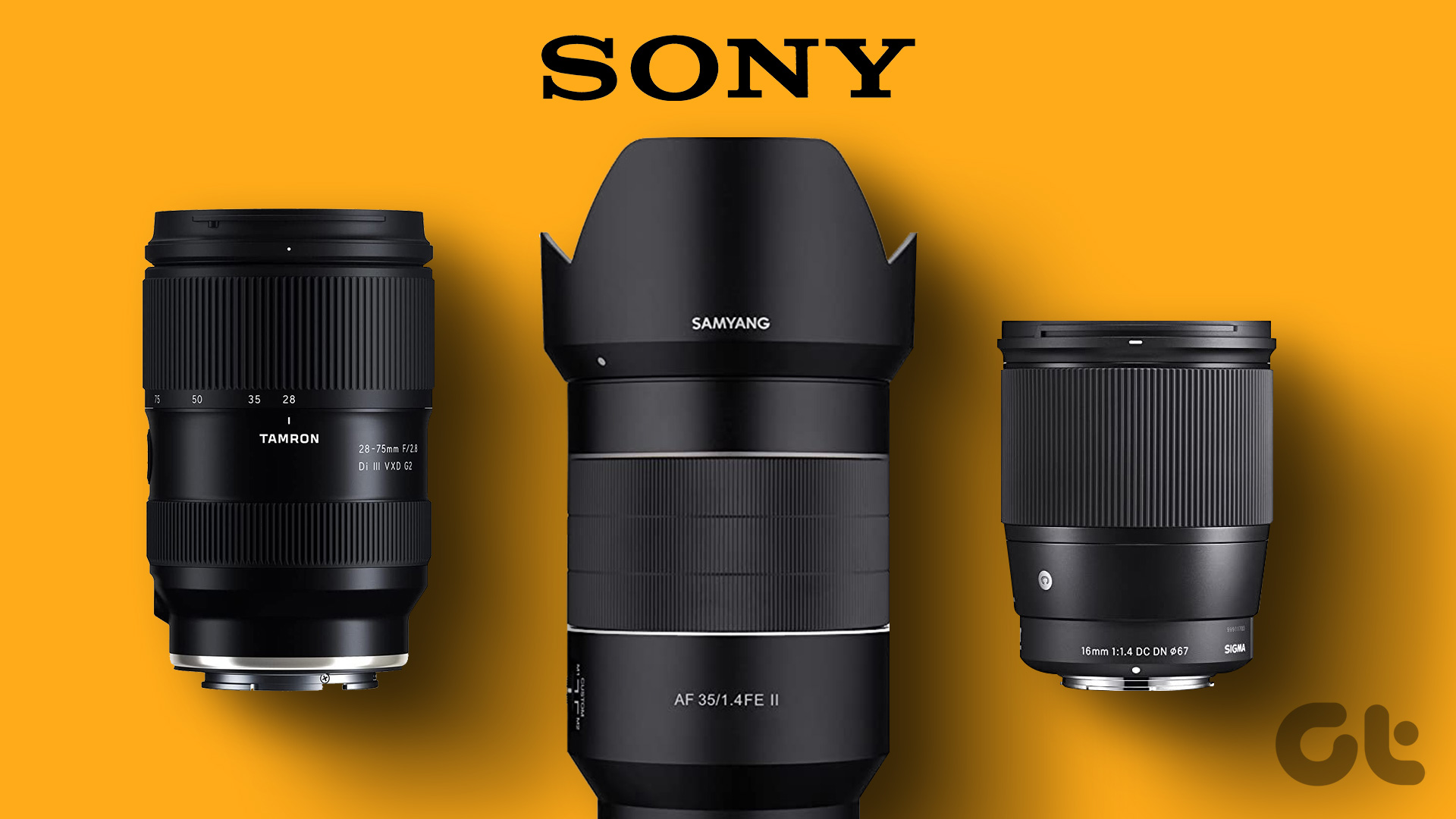 best Sony lenses