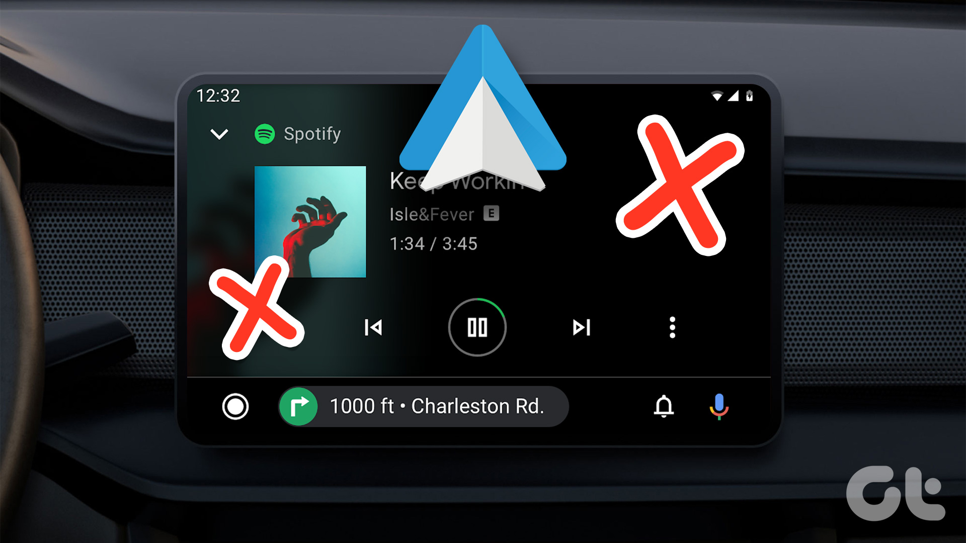 10 Fixes for Android Auto Not Playing Music From Spotify or YouTube Music -  Guiding Tech