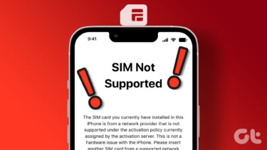 8 Best Ways to Fix SIM Not Supported Error on iPhone