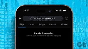 Fix Twitter rate limit exceeded