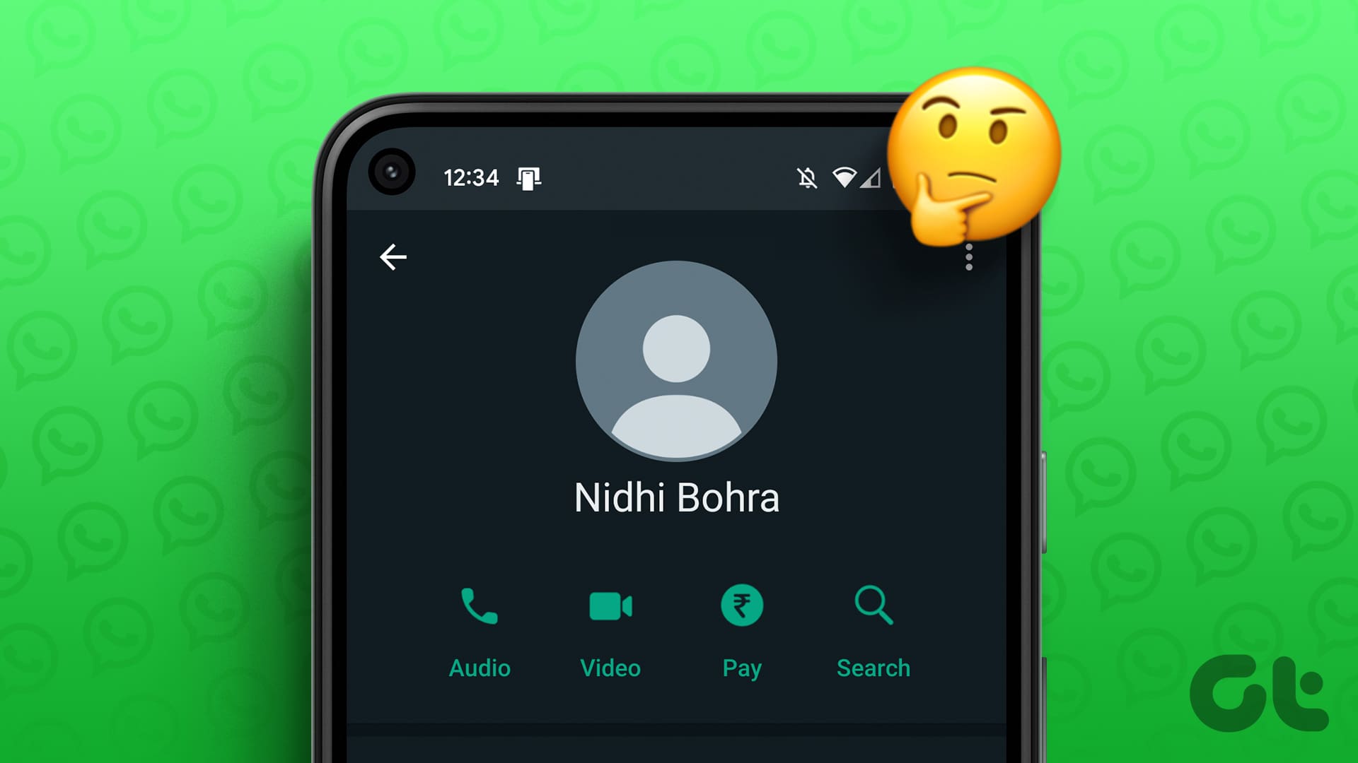 WhatsApp profile picture not showing