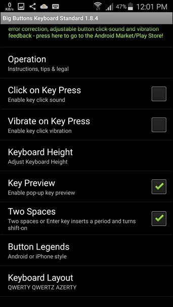 Big Button Keyboard Apps For Big Fingers 16