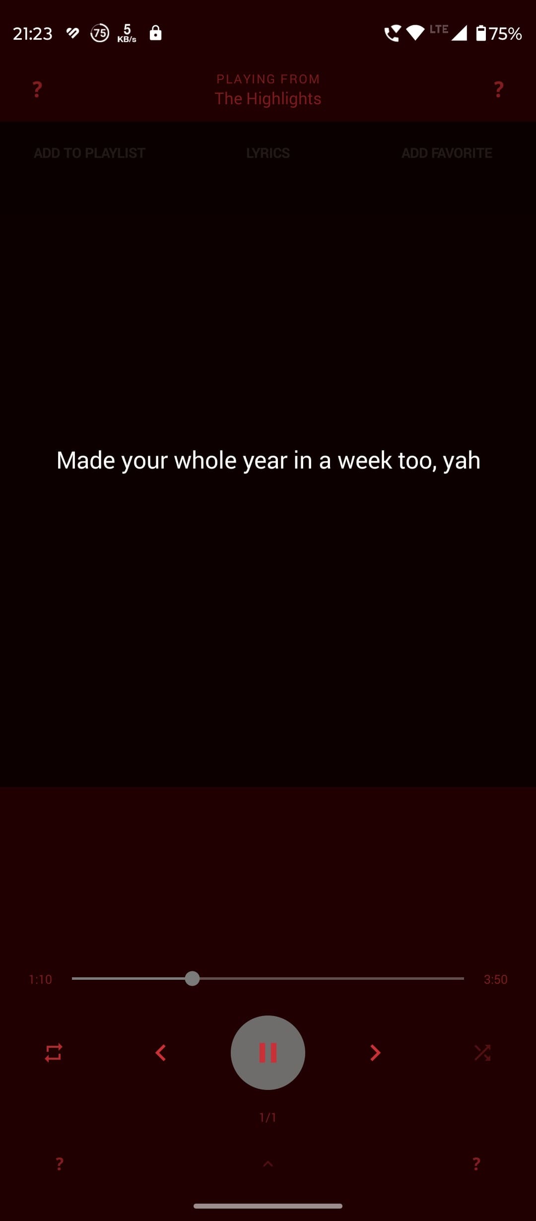 Blackplayer Music Player With Lyrics