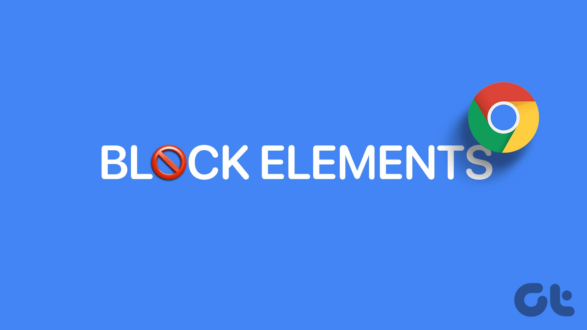 Block Elements on Google Chrome