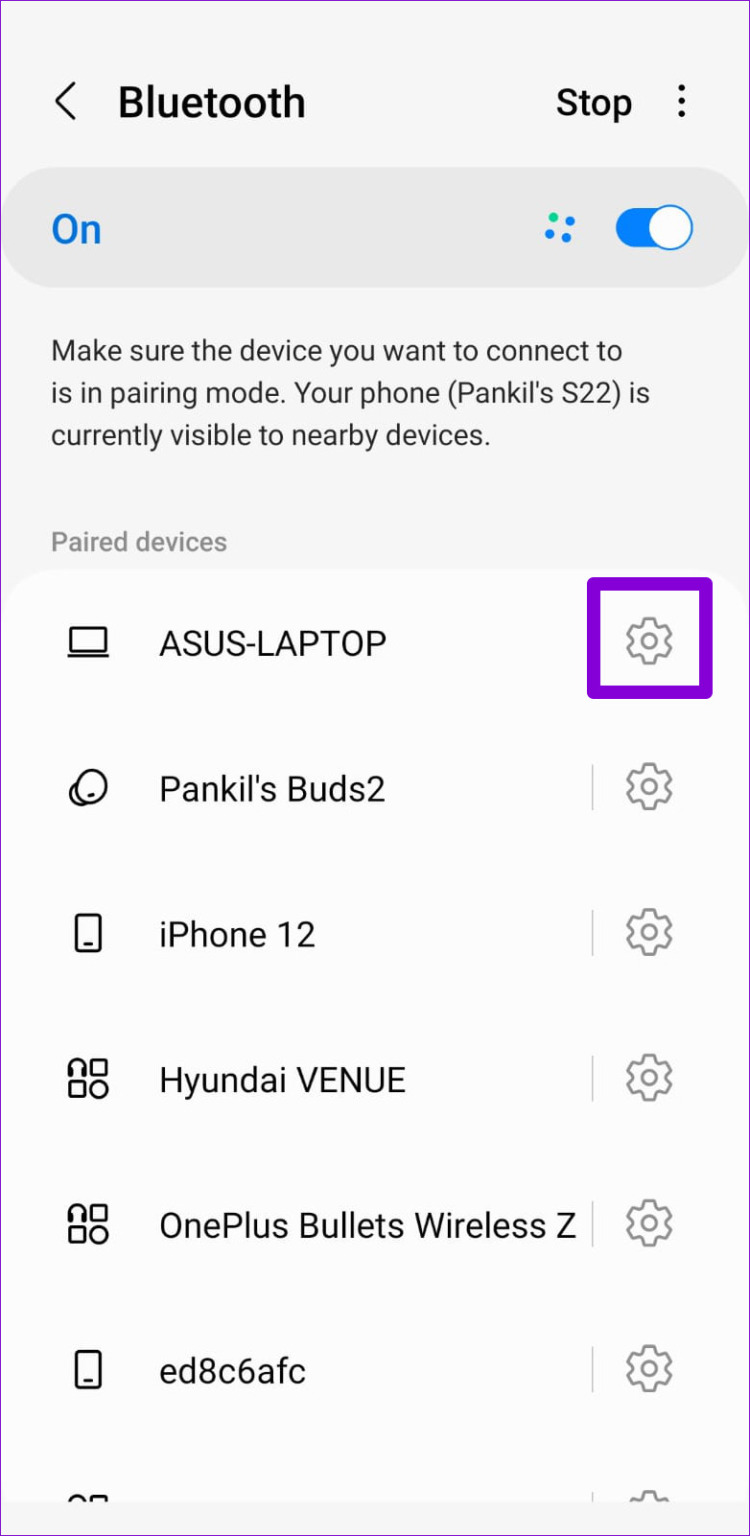FIND SET UP BLUETOOTH DEVICES NEAR YOUR ANDROID DEVICE visual data 8