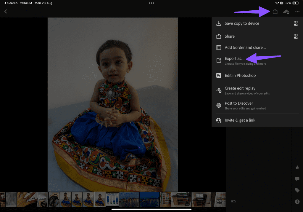 Blur Background in Adobe Lightroom 14