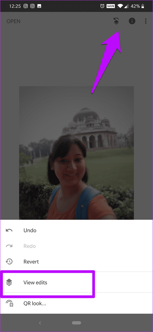 Blur Backgrounds Using Snapseed 5