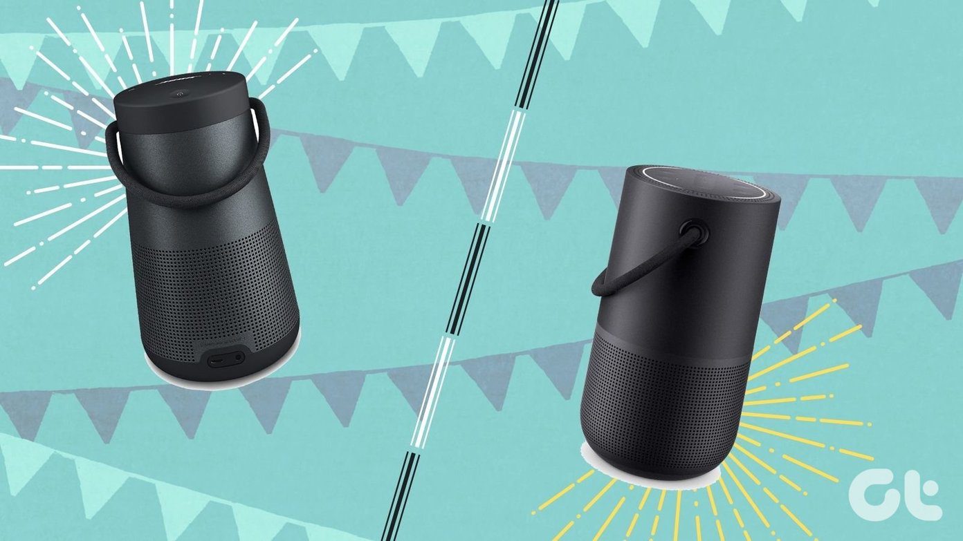 robot hjemme bekymring Bose Portable Smart Speaker vs Soundlink Revolve Plus: Top 4 Differences