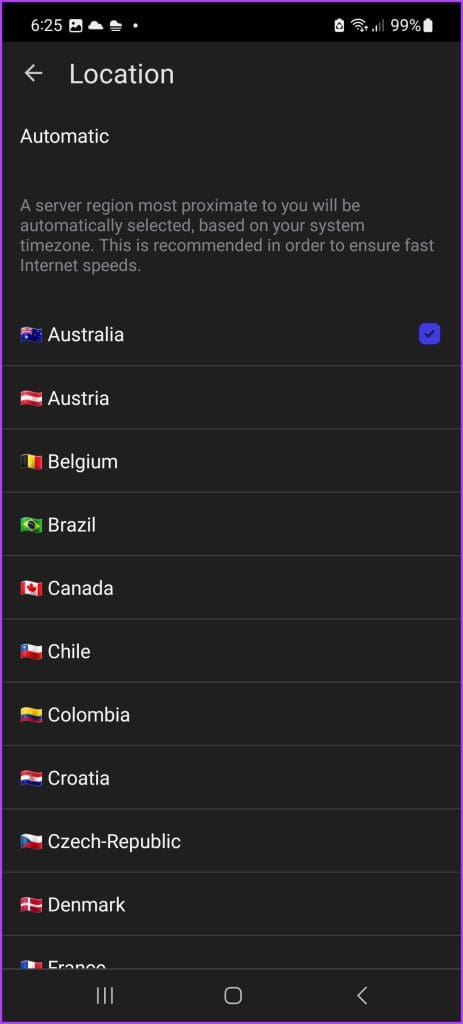 Brave browser with built in VPN 2