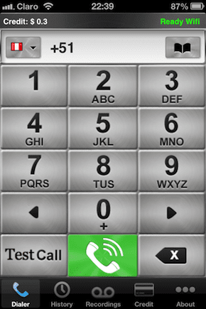 Call Recorder Int Call 1