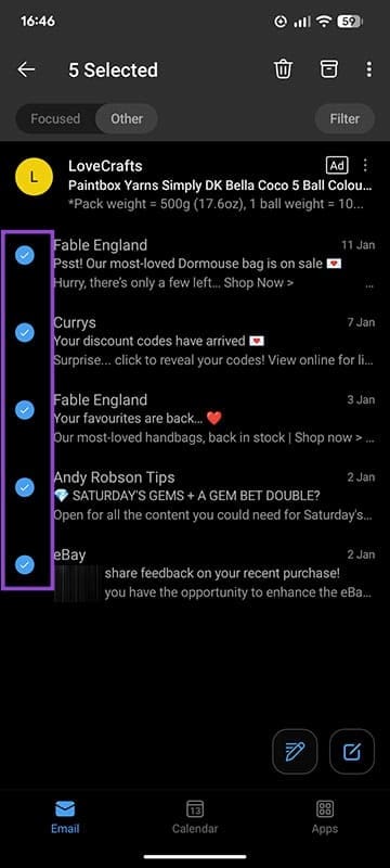 Cant Select Multiple Emails in Outlook – What to Do 6 - 6