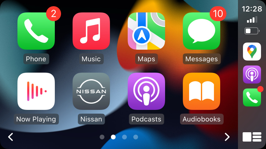Apple CarPlay screenshot