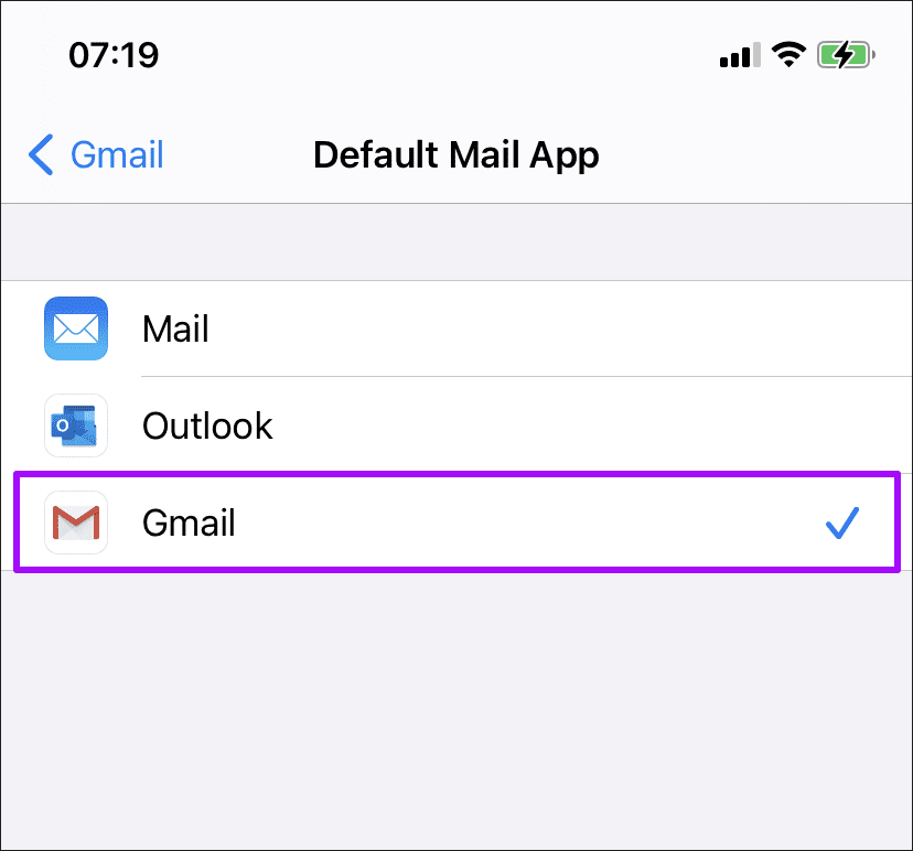 Change Default Email Client Iphone 4