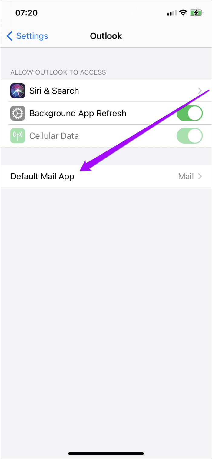 Change Default Email Client Iphone 6
