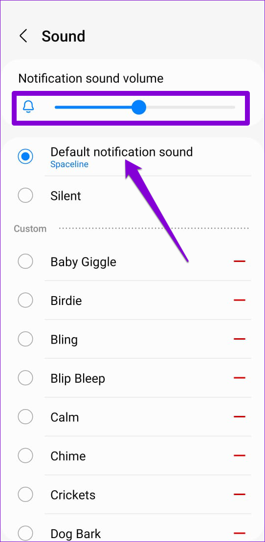 Cambiar el sonido de notificación de la aplicación Gmail en Android