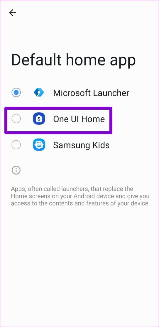Change the Default Launcher App on Android