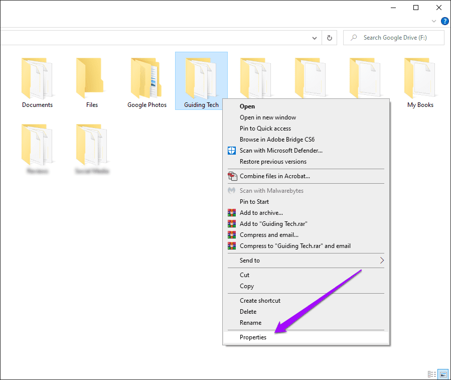 Check Folder Sizes in Google Drive 6