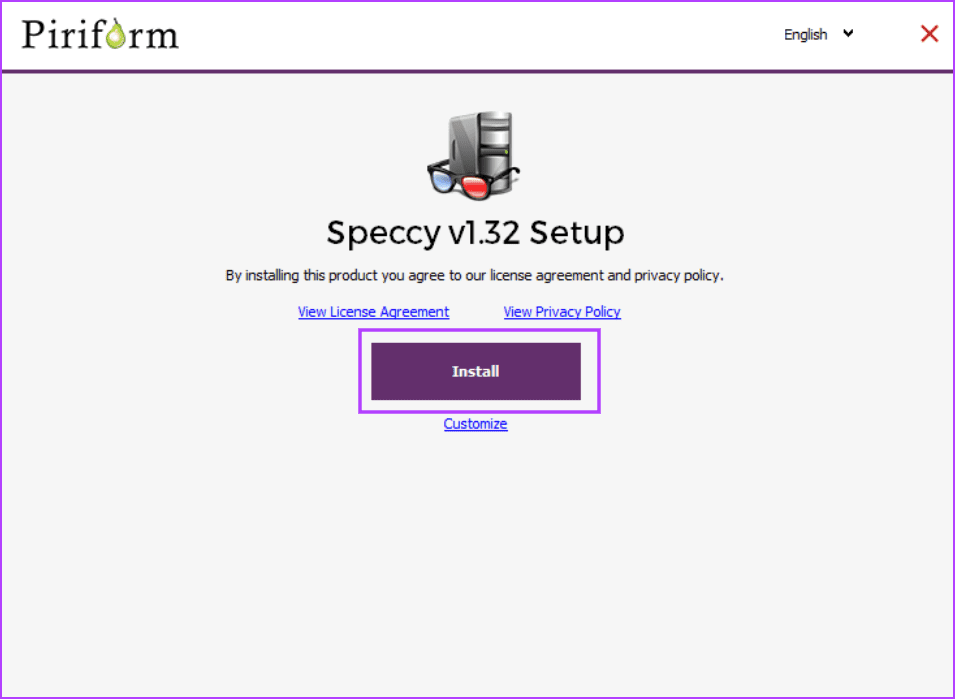 install speccy