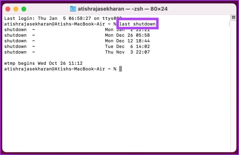 How to Check Your Mac’s Uptime, Reboot and Shutdown History - Guiding Tech