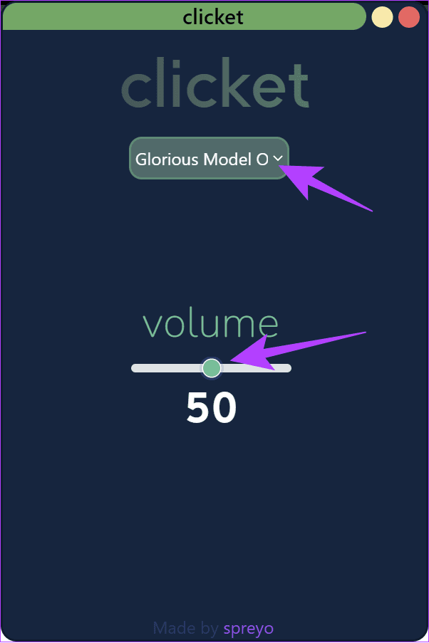 Choose Sound and then the volume