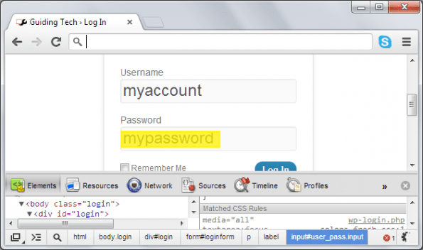 Chrome Password Revealed E1356278771117