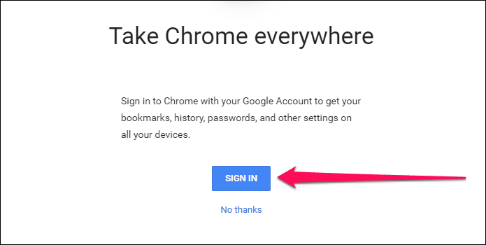 Chrome Sign In Issue Fix 10