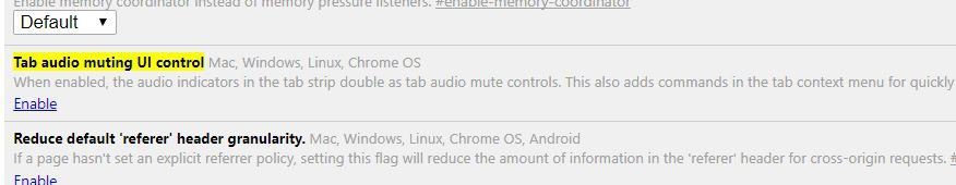 Chrome Tab Audio