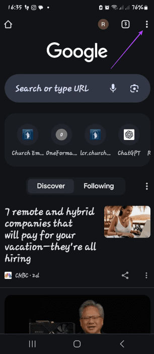Chrome app ellipses - 2