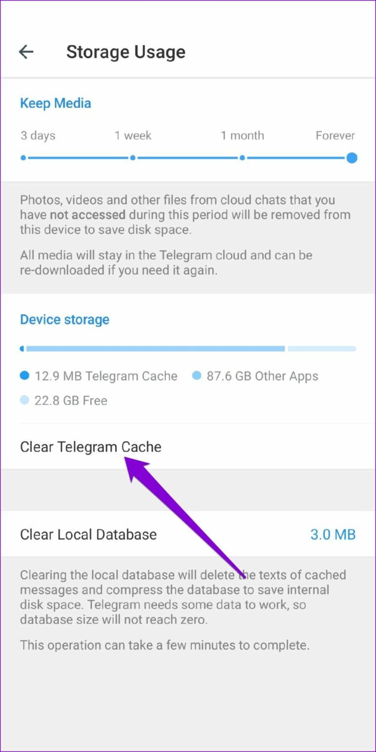 3 Ways to Free Up Space in Telegram