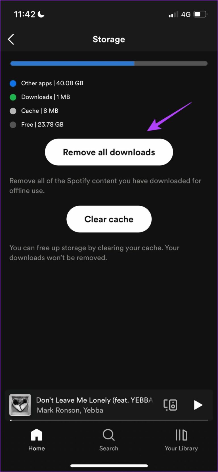 Why Does Spotify Take Up So Much Storage And How To Fix It Guiding Tech