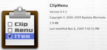 Clip Menu App