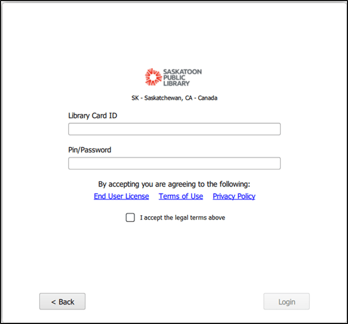 Cloud Library Library Login