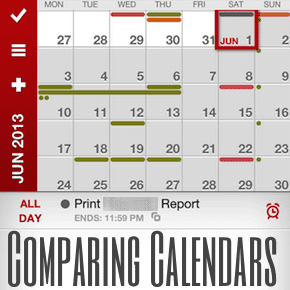 Comparing Calendars