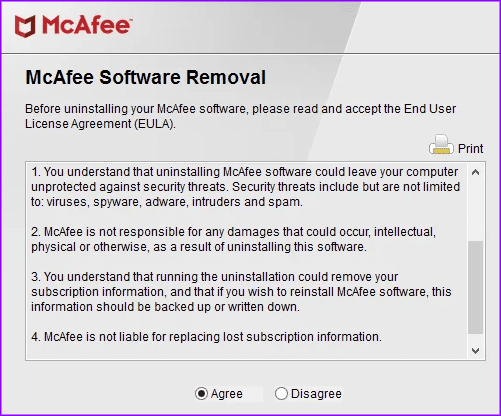 Completely Uninstall McAfee on Windows 2