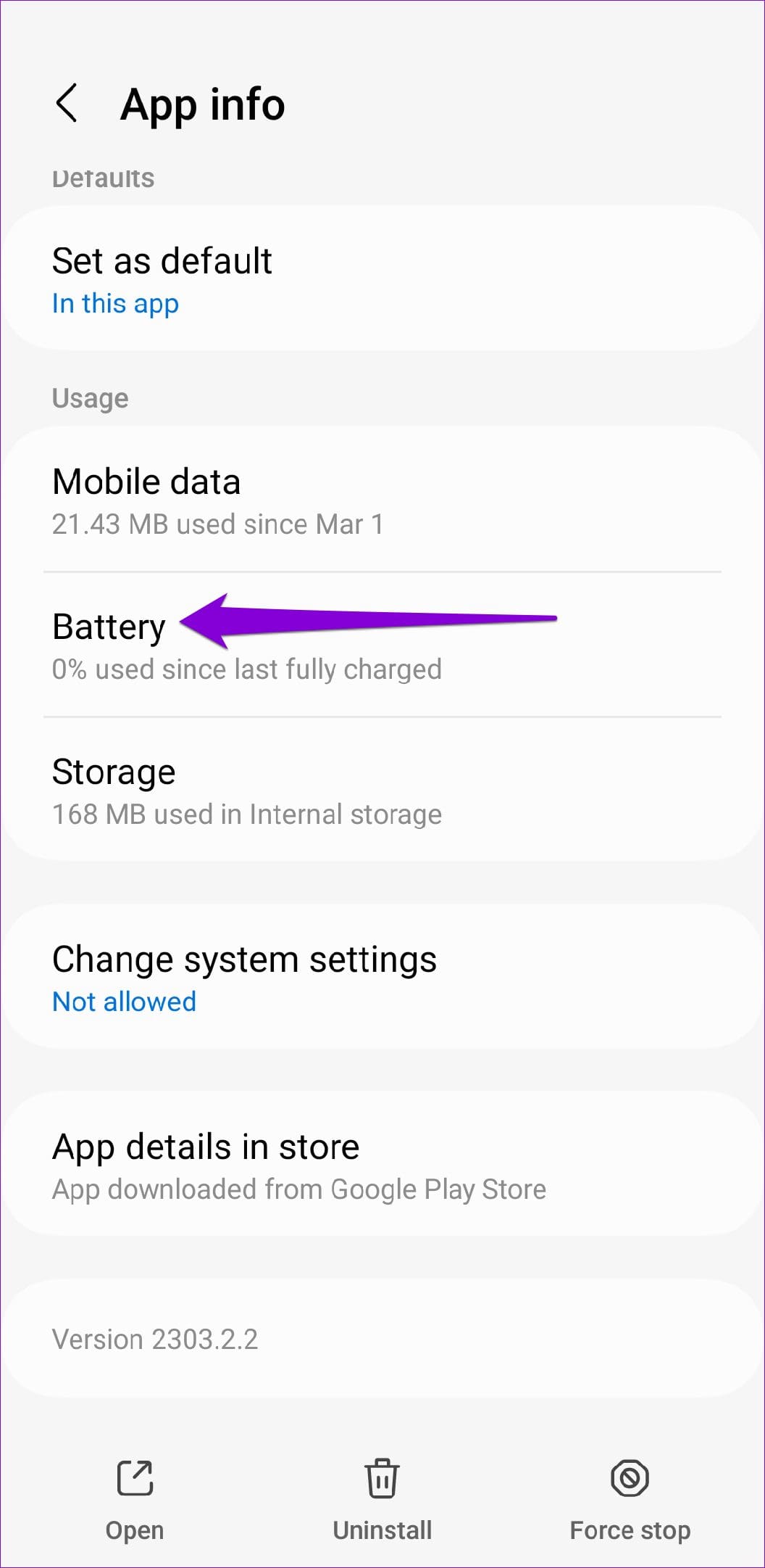 Configure Battery Usage for the Xbox App on Android