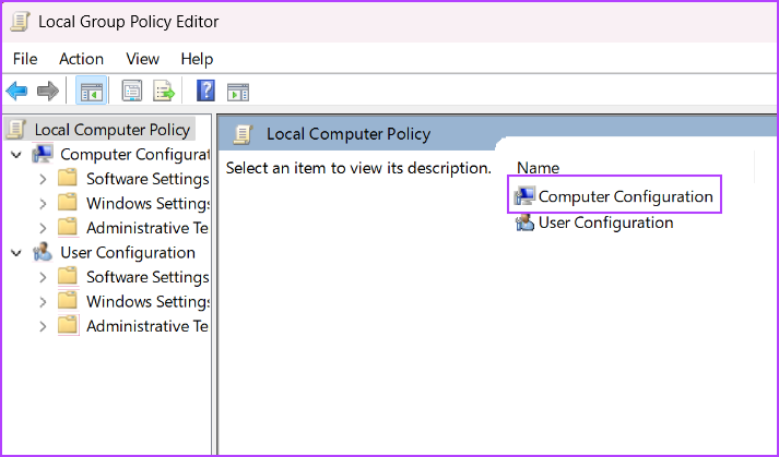 Configure a Policy in Group Policy Editor